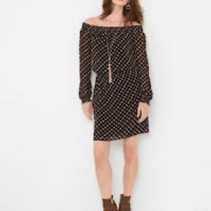 WHITE HOUSE BLACK MARKET STRAPLESS BLACK DRESS 👗